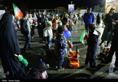 حضور  کودکان در اجتماع حمایت از رهبری و نیروهای مسلح - زنجان