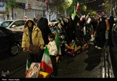 حضور  کودکان در اجتماع حمایت از رهبری و نیروهای مسلح - زنجان