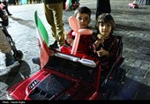 حضور  کودکان در اجتماع حمایت از رهبری و نیروهای مسلح - زنجان