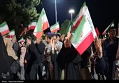 پنجاه و نهمین شب حماسه‌آفرینی مردم در حسینیه ایران در میدان شهدای اراک