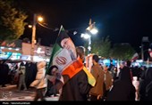 پنجاه و نهمین شب حماسه‌آفرینی مردم در حسینیه ایران در میدان شهدای اراک