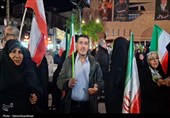 پنجاه و نهمین شب حماسه‌آفرینی مردم در حسینیه ایران در میدان شهدای اراک