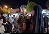 پنجاه و نهمین شب حماسه‌آفرینی مردم در حسینیه ایران در میدان شهدای اراک