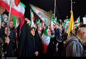 پنجاه و نهمین شب حماسه‌آفرینی مردم در حسینیه ایران در میدان شهدای اراک