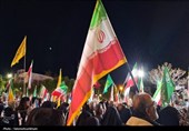 پنجاه و نهمین شب حماسه‌آفرینی مردم در حسینیه ایران در میدان شهدای اراک