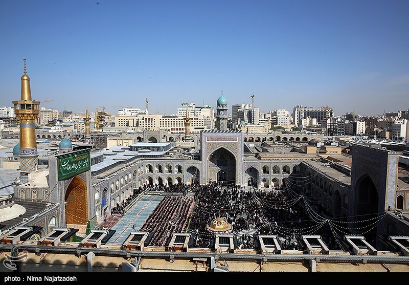 حرم امام رضا(ع) , امام رضا (ع) , مشهد مقدس , اخبار مشهد , خراسان رضوی , اخبار استان خراسان رضوی , دهه کرامت , 