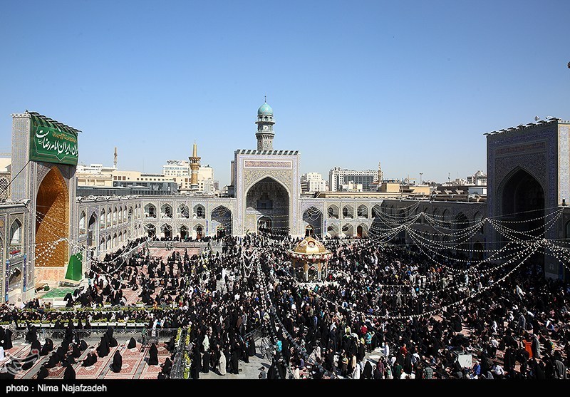 حرم امام رضا(ع) , امام رضا (ع) , مشهد مقدس , اخبار مشهد , خراسان رضوی , اخبار استان خراسان رضوی , دهه کرامت , 