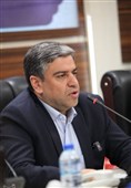 حضور استاندار اردبیل در جمع کارگران به مناسبت هفته کار و کارگر
