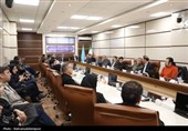 حضور استاندار اردبیل در جمع کارگران به مناسبت هفته کار و کارگر