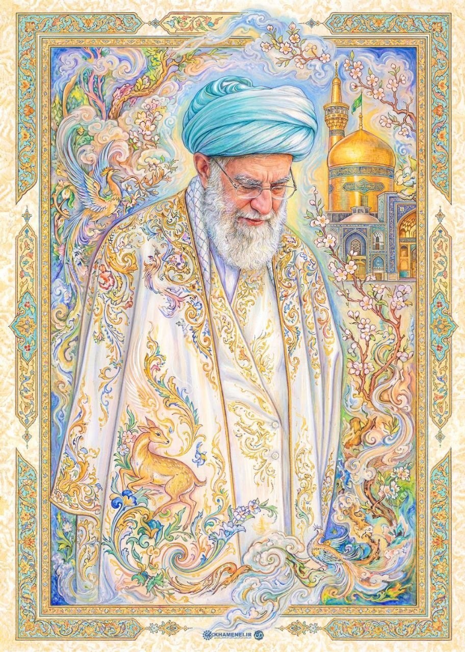 امام رضا (ع) , حرم امام رضا(ع) , امام شهید , شهید , شهید امام خامنه ای (ره) , هنرهای تجسمی , 