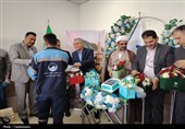 تجلیل از کارگران آب‌وفاضلاب در قیامدشت به مناسبت روز کارگر