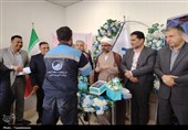 تجلیل از کارگران آب‌وفاضلاب در قیامدشت به مناسبت روز کارگر
