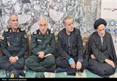 چهلمین روز شهادت شهدای جنگ رمضان شهرستان بیرجند