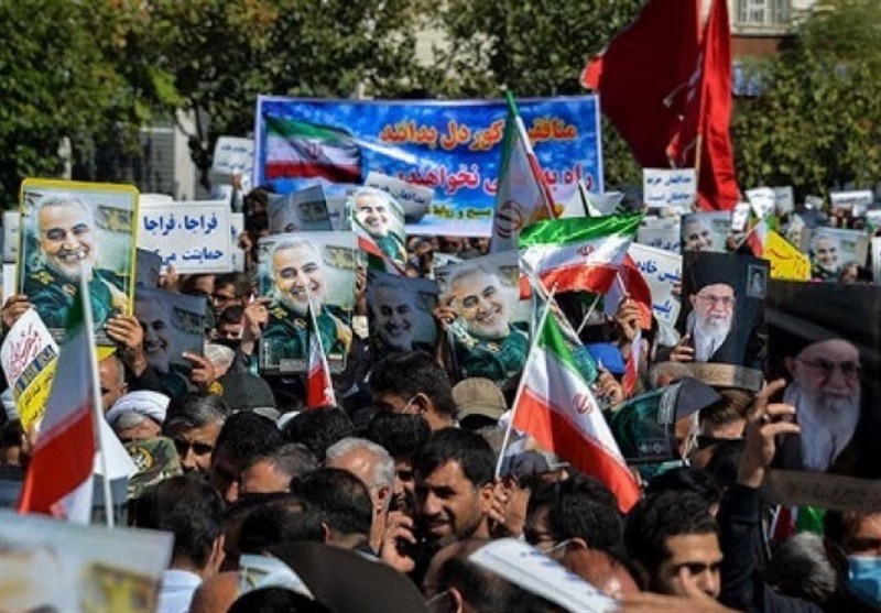 تجمع رضوي حاشد في طهران؛ والجماهير تجدد البيعة لقائد الثورة الإسلامية