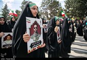 رزمایش جان‌فدا برای ایران امام رضایی در کرمانشاه 