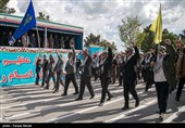 رزمایش جان‌فدا برای ایران امام رضایی در کرمانشاه 