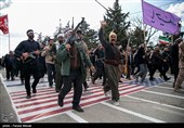 رزمایش جان‌فدا برای ایران امام رضایی در کرمانشاه 