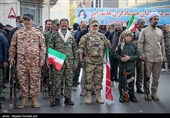 رزمایش  جان فدا برای ایران امام رضایی در ارومیه