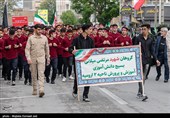 رزمایش  جان فدا برای ایران امام رضایی در ارومیه