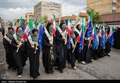 رزمایش  جان فدا برای ایران امام رضایی در ارومیه