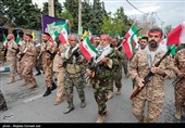 رزمایش  جان فدا برای ایران امام رضایی در ارومیه
