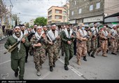 رزمایش  جان فدا برای ایران امام رضایی در ارومیه