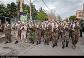 رزمایش  جان فدا برای ایران امام رضایی در ارومیه