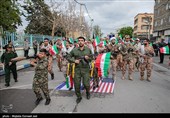 رزمایش  جان فدا برای ایران امام رضایی در ارومیه
