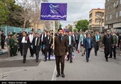 رزمایش  جان فدا برای ایران امام رضایی در ارومیه