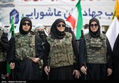 رزمایش  جان فدا برای ایران امام رضایی در ارومیه
