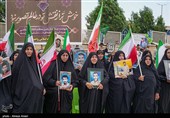 رزمایش جان فدا برای ایران امام رضایی در لامرد - فارس