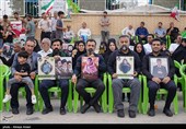 رزمایش جان فدا برای ایران امام رضایی در لامرد - فارس