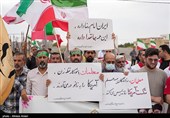 رزمایش جان فدا برای ایران امام رضایی در لامرد - فارس