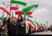 رزمایش جان فدا برای ایران امام رضایی در لامرد - فارس