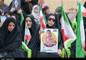 رزمایش جان فدا برای ایران امام رضایی در لامرد - فارس