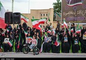 رزمایش جان فدا برای ایران امام رضایی در لامرد - فارس