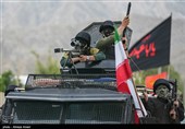 رزمایش جان فدا برای ایران امام رضایی در لامرد - فارس