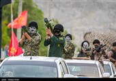 رزمایش جان فدا برای ایران امام رضایی در لامرد - فارس