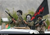 رزمایش جان فدا برای ایران امام رضایی در لامرد - فارس
