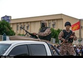 رزمایش جان فدا برای ایران امام رضایی در لامرد - فارس