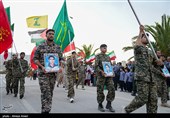 رزمایش جان فدا برای ایران امام رضایی در لامرد - فارس
