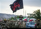 رزمایش جان فدا برای ایران امام رضایی در لامرد - فارس