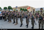 رزمایش جان فدا برای ایران امام رضایی در لامرد - فارس