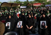 جشن بزرگ جان‌فدایان امام رضایی در غرب تهران برگزار شد