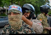 رزمایش جان فدا برای ایران امام رضایی در شیراز
