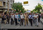 رزمایش جان فدا برای ایران امام رضایی در شیراز