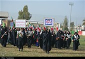 نمایش عظیم اقتدار ملی در دهدشت