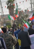 نمایش عظیم اقتدار ملی در دهدشت