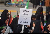 نمایش عظیم اقتدار ملی در دهدشت