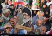 نمایش عظیم اقتدار ملی در دهدشت